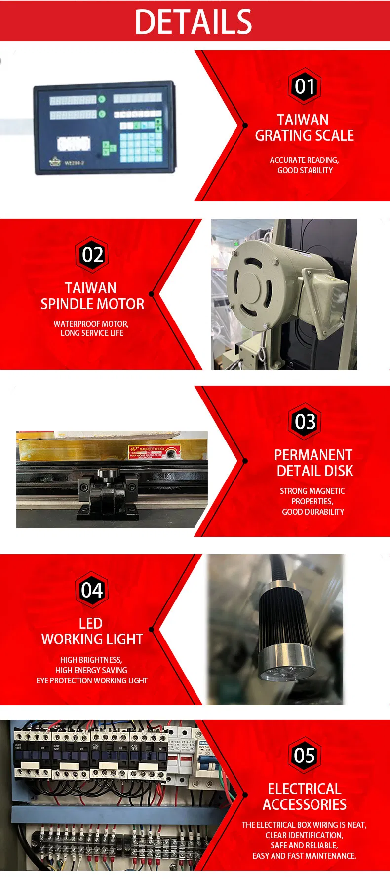 Economical 618 Manual Surface Grinding Machine 2p Motor Source Manufacturers