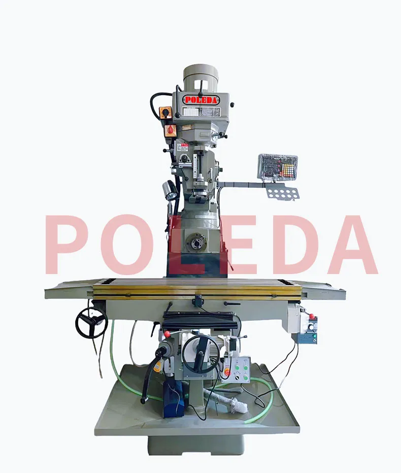 High Quality and High Performance 6hv Universal Vertical Horizontal Turret Milling Machine