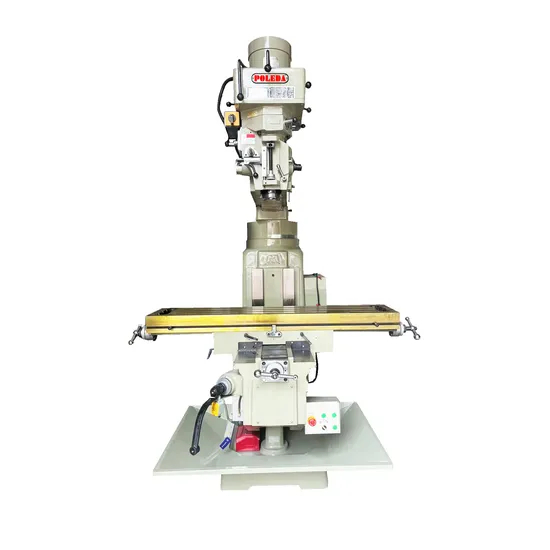 Poleda 5m/5s Universal Vertical Rocker Turret Milling Machine with Enhanced Drilling, China