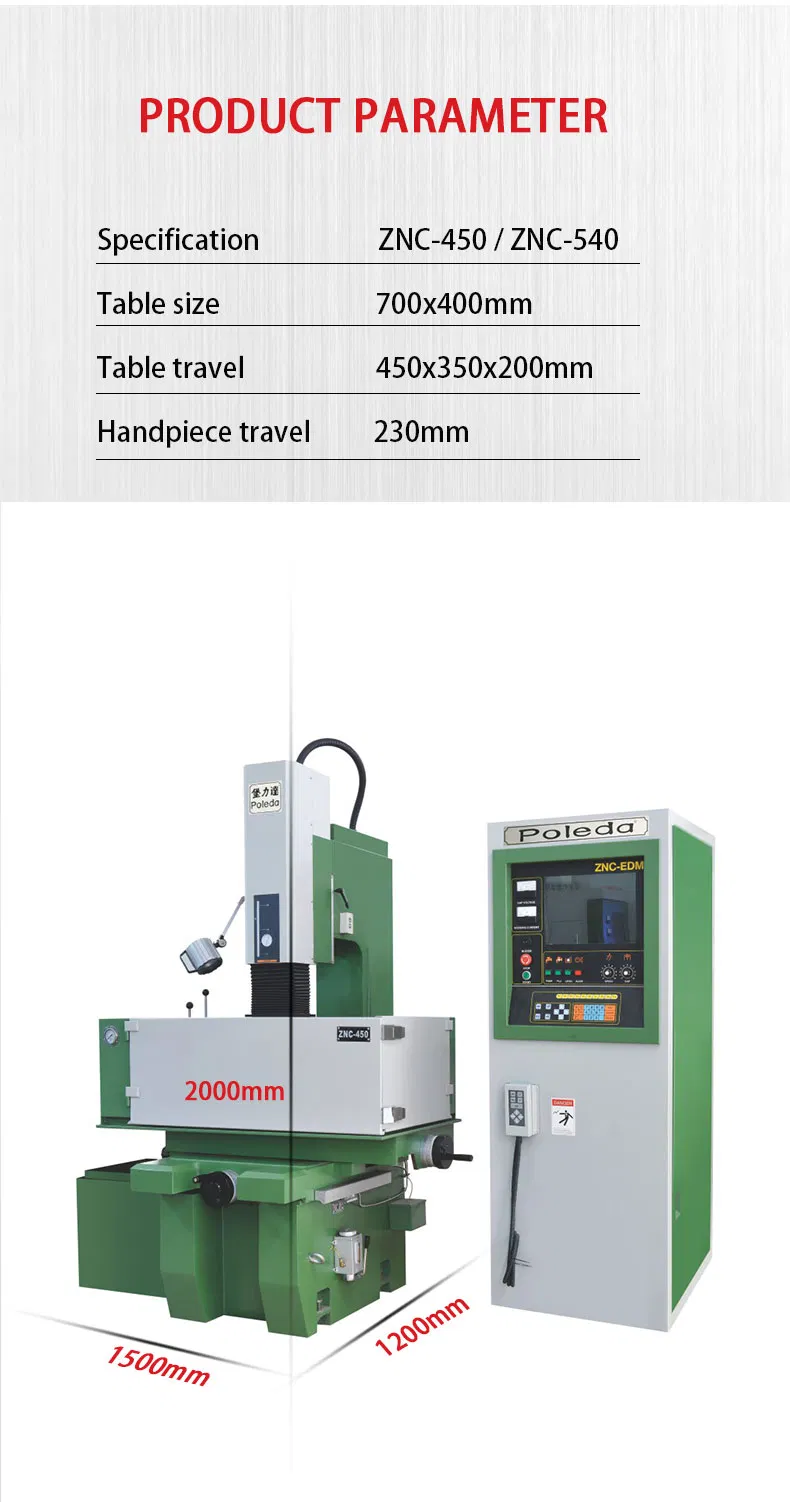 Advanced Spark Erosion EDM Machine for Accurate Die Sinking