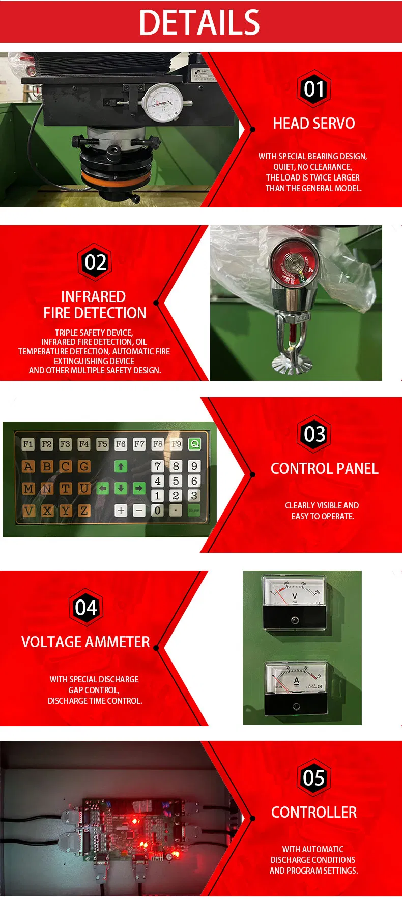 Advanced Spark Erosion EDM Machine for Accurate Die Sinking