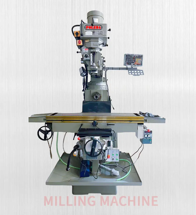 High Quality and High Performance 6hv Universal Vertical Horizontal Turret Milling Machine