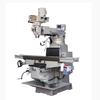 6S vertical universal turret milling machine NT40 spindle Z axis automatic lifting device